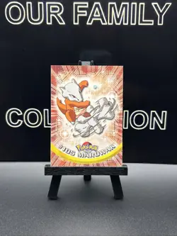 Pokemon 2000 Topps Pokemon TV Animation Edition Series 2 #105 Marowak Card LP - Image 1