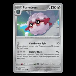 Forretress 139/198 - Scarlet Violet Base Set Pokemon Card - Image 1