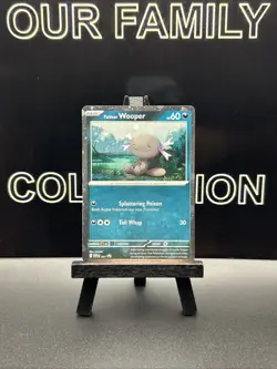 Paldean Wooper SVP 041 Black Star Promo - Cosmos Holo - Pokemon TCG Card NM - Image 1