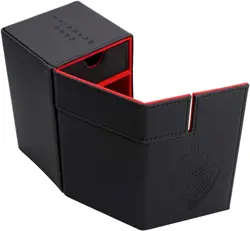 - Premium 100 Card Deck Box with Dice Compartment for Trading Card Games TCG (Bl - Image 5