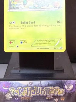 Pokemon Card Pansage BW14 Rare Promo Toys R Mystery Egg Black & White Light Play - Image 3
