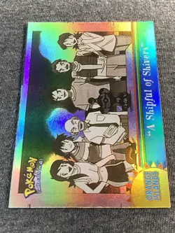 OR12 A Shipful of Shivers Rainbow Foil Topps TV Animation Series 3 Pokemon Card - Image 3