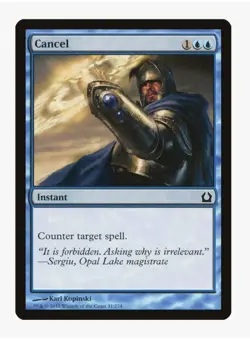 Cancel | MTG Return to Ravnica | Pauper & EDH Staple Counterspell | LP - Image 1