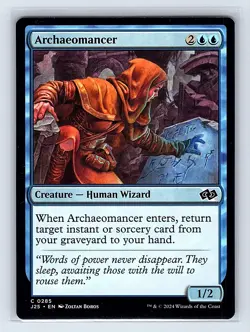 Archaeomancer #285 Regular Common MTG 2024 Foundations Jumpstart (J25) - Image 1