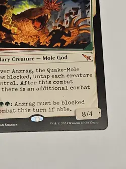 MTG - Anzrag, the Quake-Mole (Showcase) MKM #356 Murders Karlov Manor - NM - Image 5