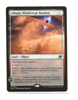 ADAGIA, WINDSWEPT BASTION EoE Magic ENGLISH NM MTG - Image 1