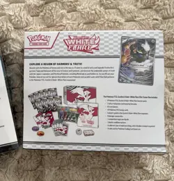 POKEMON TCG WHITE FLARE ETB ELITE TRAINER BOX - Brand New And Sealed ✅ - Image 1