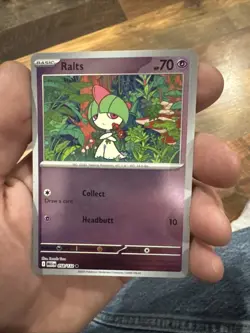 Ralts (Reverse Holo) 058/132 - Mega Evolution - Pokemon - NM/M Ships Now - Image 1