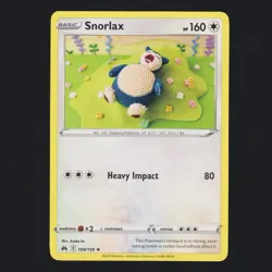 Snorlax 109/159 Non Holo Rare Crown Zenith Pokemon TCG NM 💤 - Image 1