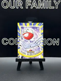 Pokemon Electrode Topps #101 TV Animation Blue Logo Regular LP - Image 1