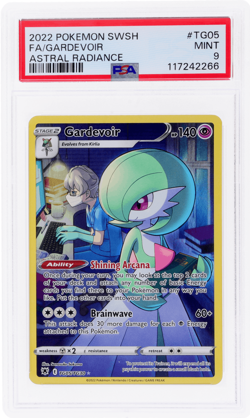 2022 Pokemon Sword and Shield Astral Radiance Gardevoir Trainer Gallery PSA 9 - Image 1