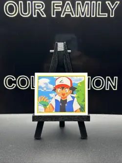 Nintendo Pokemon Merlin Sticker Series 2 #10 Ash Ketchum 2000 - Image 1