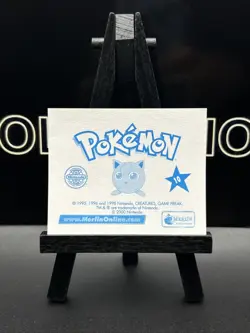 Nintendo Pokemon Merlin Sticker Series 2 #10 Ash Ketchum 2000 - Image 5