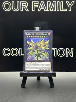 Yugioh Raidraptor - Ultimate Falcon SHVI-EN053 Super Rare Holo LP - Image 1