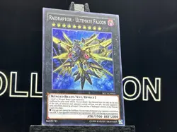 Yugioh Raidraptor - Ultimate Falcon SHVI-EN053 Super Rare Holo LP - Image 4