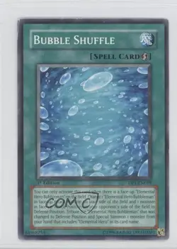 Bubble Shuffle 1st Ed. YuGiOh Duelist Pack: Jaden Yuki #DP1-EN019 2006 READ - Image 1