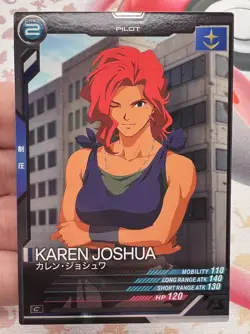 Karen Joshua AB02-056 C Gundam Arsenal Base Trading Card Game 🌼 - Image 1
