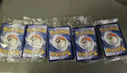 Pokemon TCG 2025 Holiday Advent Calendar Promos - 5/8 Snowflake Stamp Cards Lot - Image 2