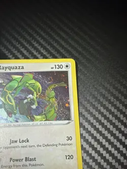 Pokemon SWSH029 Rayquaza Cosmos Holo Black Star Promo TCG Card - Image 2