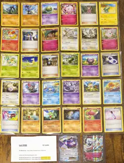 Pokemon Mixed Card Lot XY (69/124 M Altaria EX, 66/124 Genesect EX) 32 cards - Image 1