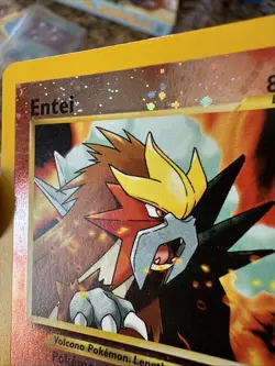 ENTEI # 34 Black Star Promo Reverse Holo - WOTC Pokemon Card LP/MP - Image 4