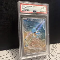 PSA 10 Squirtle 170/165 sv2a Pokemon 151 GEM MINT Japanese Pokemon Card - Image 3