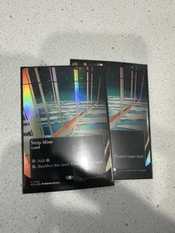 x1 MTG EOE Strip Mine Foil 0085 Pack Fresh Stellar Sights - Image 1