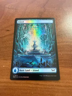 Island (0273) - Full Art Duskmourn: House of Horror Foil - Image 1