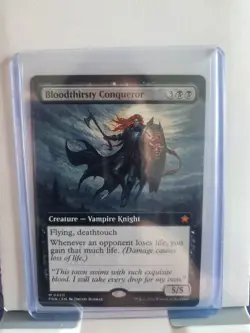 Bloodthirsty Conqueror (Extended Art) Foundations Regular - Image 1