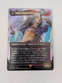Kuja, Genome Sorcerer - Borderless Surge Foil - #544 - Final Fantasy - MTG - NM - Image 1