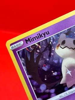 Pokemon Tcg Mimikyu(Galaxy Swirl) 081/189 Cosmos Holo Promo - Image 2