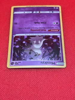 Pokemon Tcg Mimikyu(Galaxy Swirl) 081/189 Cosmos Holo Promo - Image 4