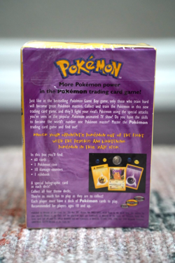 ZAP Theme Deck Pokemon Wizards of the Coast Factory SEALED 1999 Base set - Image 5
