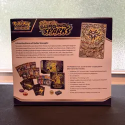 Pokemon TCG Surging Sparks Elite Trainer Box - SV08 Factory Sealed. - Image 3