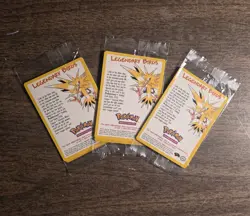 Articuno / Zapdos / Moltres # 21 / 22 / 23 - Pokemon Black Star Promo Set - Image 1