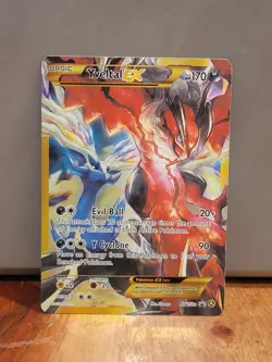 Pokemon TCG Yveltal EX XY150a X&Y Alternate Art Black Star Promo Full Art Rare - Image 1