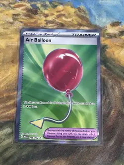 Air Balloon Full Art Ultra Rare 166/132 Pokemon Mega Evolutions English NM - Image 1