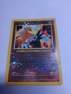 Entei 34 Pokemon TCG Black Star Promo Reverse Holo Movie Promo EX - Image 1