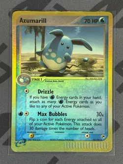 Pokemon TCG - Azumarill #30/100 Reverse Holo - Lightly Played - Sandstorm 2003 - Image 1
