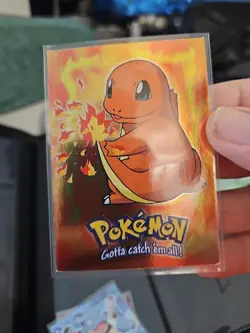 Pokemon Topps Movie Edition #04 Charmander Stage 1 E4 of 12 Foil Y - Image 2