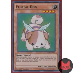 Yugioh Fluffal Dog FUEN-EN016 Super Rare 1st Edition NM - Image 1