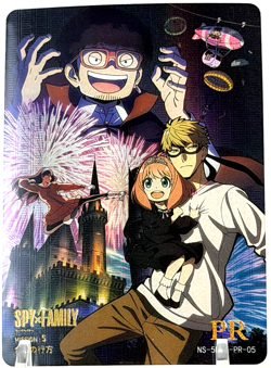 Goddess Story: Yor/Loid/Anya Spy x Family PR 5M07PR-05 Anime CCG Trading Card - Image 1