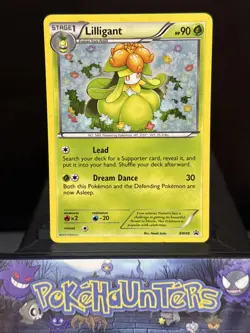 Pokemon Card Lilligant BW49 Black & White Holo Black Star Promo Near Mint - Image 1