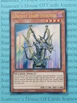 BLMM-EN085 Orcust Harp Horror Ultra Rare Yu-Gi-Oh Card 1st Edition New - Image 1