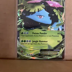 Venusaur EX - XY28 - Black Star Rare XY Promo Pokemon Card - Image 3