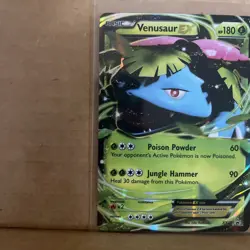 Venusaur EX - XY28 - Black Star Rare XY Promo Pokemon Card - Image 5