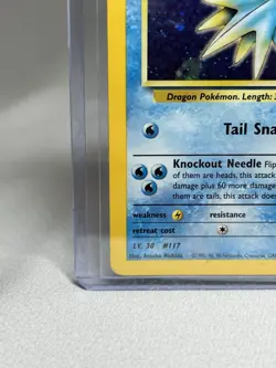Misty’s Seadra Gym Heros Prerelease Holo Pokemon Card 9/132 Exc #1 - Image 5