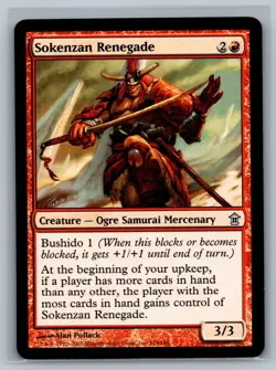 Magic MTG Saviors of Kamigawa Sokenzan Renegade #114/165 TCG CCG - Image 1