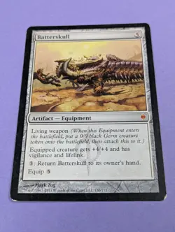 MTG Magic: New Phyrexia: Batterskull #130/175 Mythic - LP - Image 1