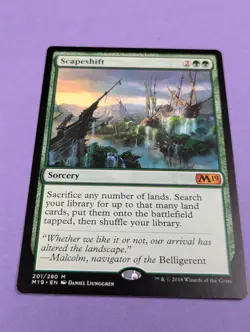 MTG Magic: Core Set 2019: Scapeshift #201/280 Mythic - LP - Image 1